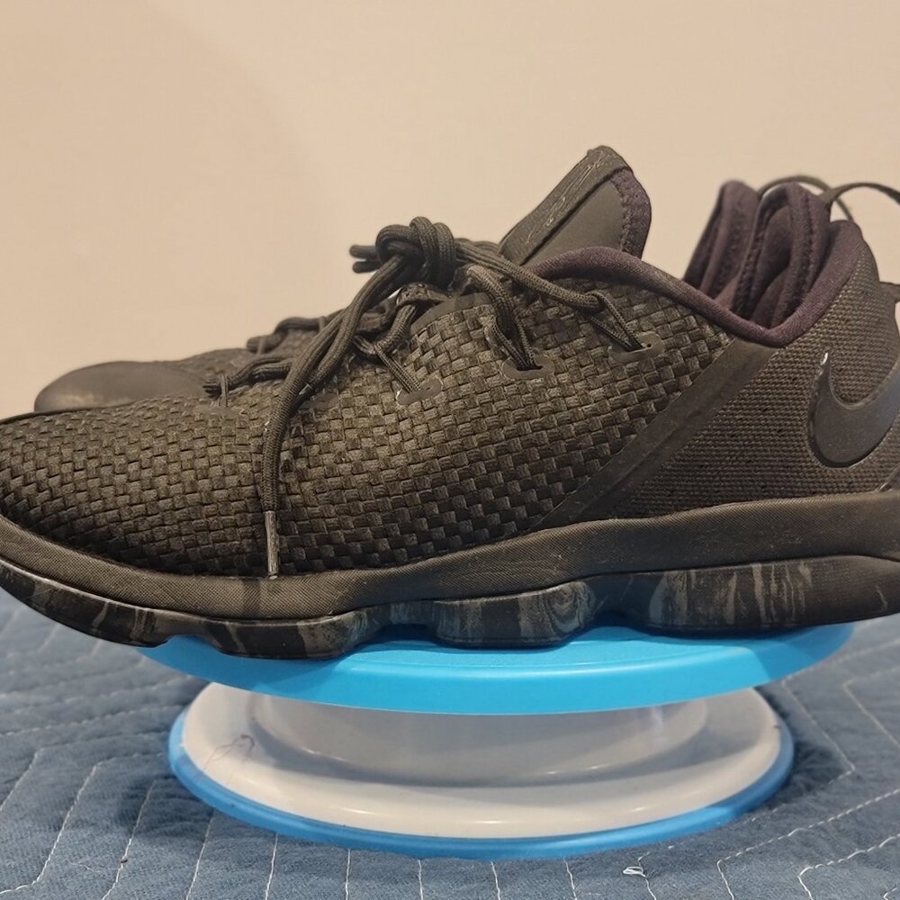 Nike LeBron 14 XIV 878636-002 Triple Black Dark Grey Men's Sz 13